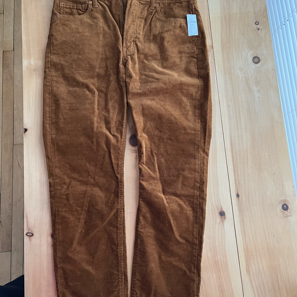 Gap NWT size 29P High Rise Corduroy Vintage Slim Jeans with Washwell - Picture 6 of 8
